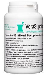 Foto van Verasupplements vitamine e mixed tocopherols - 200 i.e. capsules