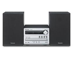 Foto van Panasonic sc-pm254eg-s stereo set zilver