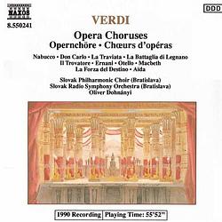 Foto van Verdi: opera choruses - cd (4891030502413)