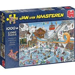 Foto van Jan van haasteren puzzel de winterspelen - 1000 stukjes
