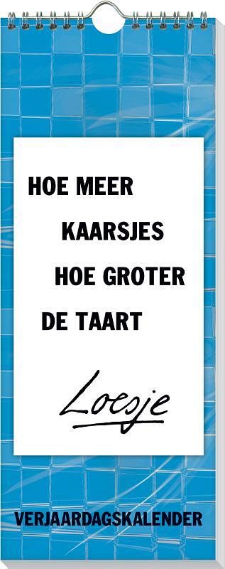 Foto van Verjaardagskalender loesje 6 - set van 5 - interstat - paperback (9789464323283)