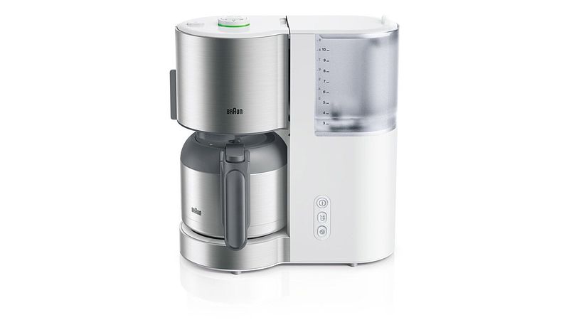 Foto van Braun kf5105 wh koffiefilter apparaat rvs