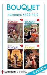 Foto van Bouquet e-bundel nummers 4409 - 4412 - caitlin crews, joss wood, penny jordan, tara pammi - ebook (9789402559644)