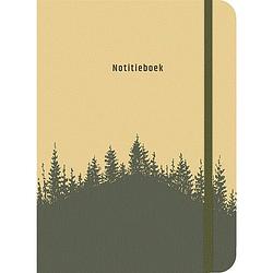Foto van Deltas paperstore: adventure notitieboek 20 cm beige/groen