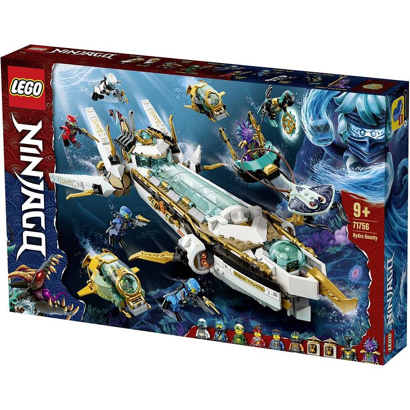Foto van Lego ninjago hydro bounty onderzeeër set 71756