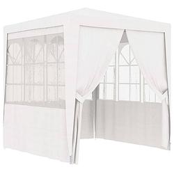 Foto van Vidaxl partytent met zijwanden professioneel 90 g/m² 2x2 m wit