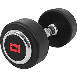 Foto van Gorilla sports dumbell - 10 kg - gietijzer (rubber coating)