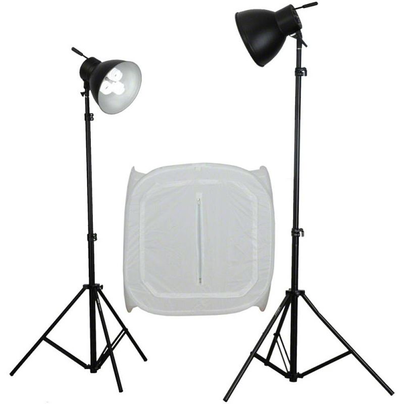 Foto van Walimex studioset daylight 600/600 mit l fotolamp