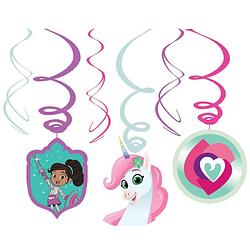 Foto van Nickelodeon feestlint nella the princess knight 61 cm 6 stuks