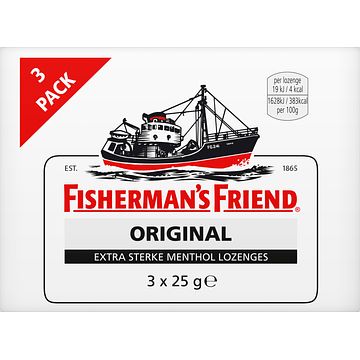 Foto van Fisherman's friend original 3 pack 3 x 25g bij jumbo