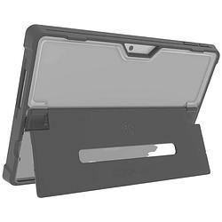 Foto van Stm goods dux shell backcover microsoft surface pro 9 zwart, transparant model-specifieke tablethoes