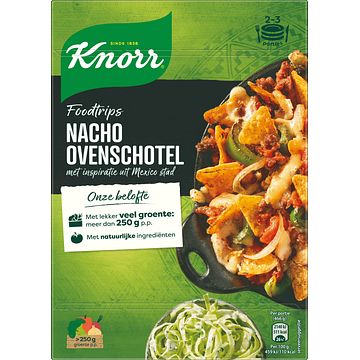 Foto van 1+1 gratis | knorr wereldgerechten foodtrips nacho ovenschotel 190g aanbieding bij jumbo