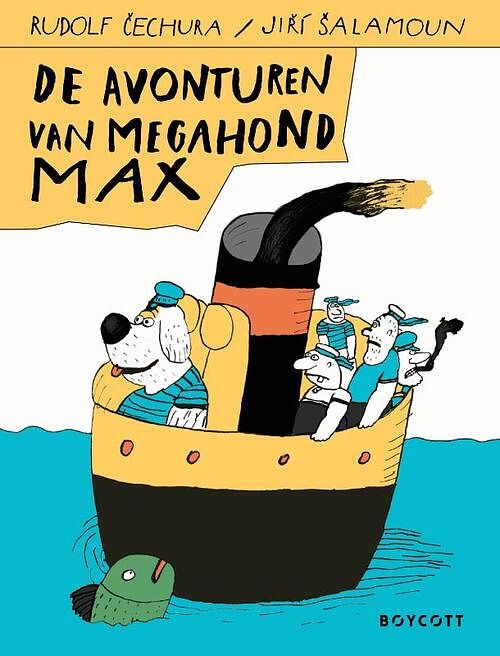 Foto van De avonturen van megahond max - rudolf cechura - hardcover (9789492986443)