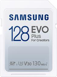 Foto van Samsung evo plus sd card (2021) 128gb sd-kaart wit