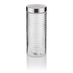 Foto van Kela - voorraadpot, 2 l, glas/rvs, zilver - kela diana