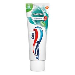 Foto van Aquafresh cool mint tandpasta - voor gezonde tanden