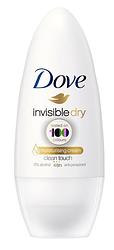 Foto van Dove invisible dry deodorant roller