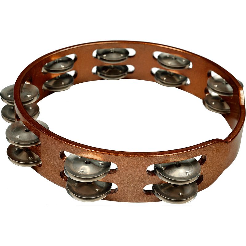 Foto van Tanga tambourine-10 beatring dubbele rij