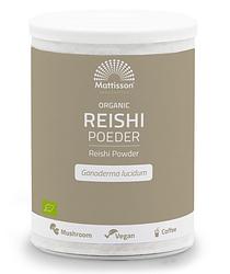 Foto van Mattisson healthstyle organic reishi poeder