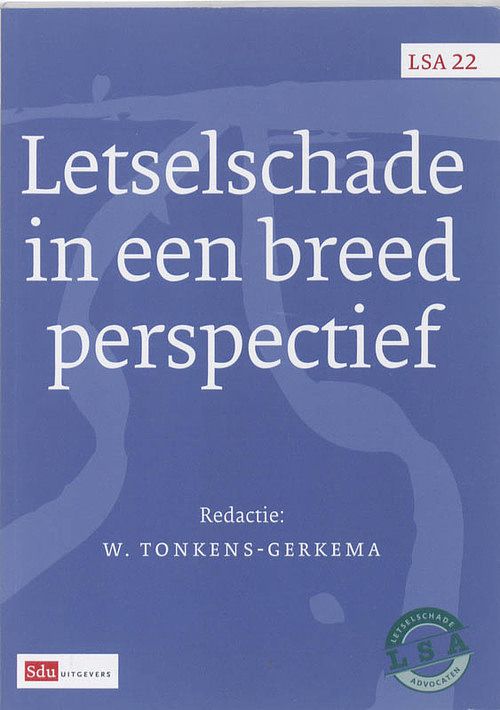 Foto van Letselschade in een breed perspectief - g. de groot - paperback (9789012386067)