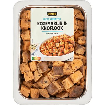 Foto van Jumbo ovenschotel zoete aardappel met rozemarijn & knoflook 400g