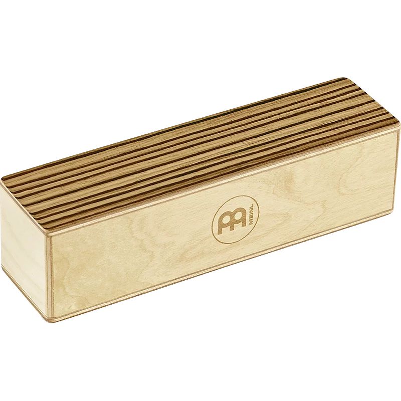 Foto van Meinl sh53-m wood shaker zebrano medium