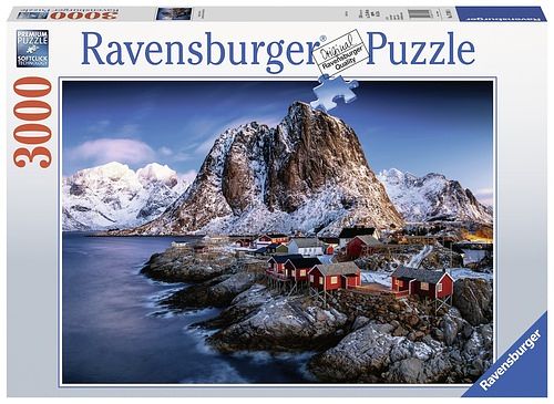 Foto van Hamnoy, lofoten (3000 stukjes) - puzzel;puzzel (4005556170814)