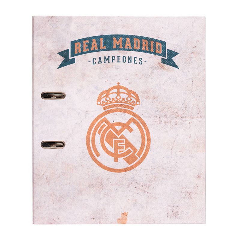 Foto van Grupo erik ordner real madrid 2-rings a4 karton beige