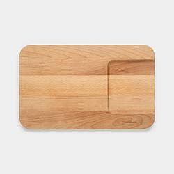Foto van Brabantia profile houten snijplank voor groente, large - beukenhout