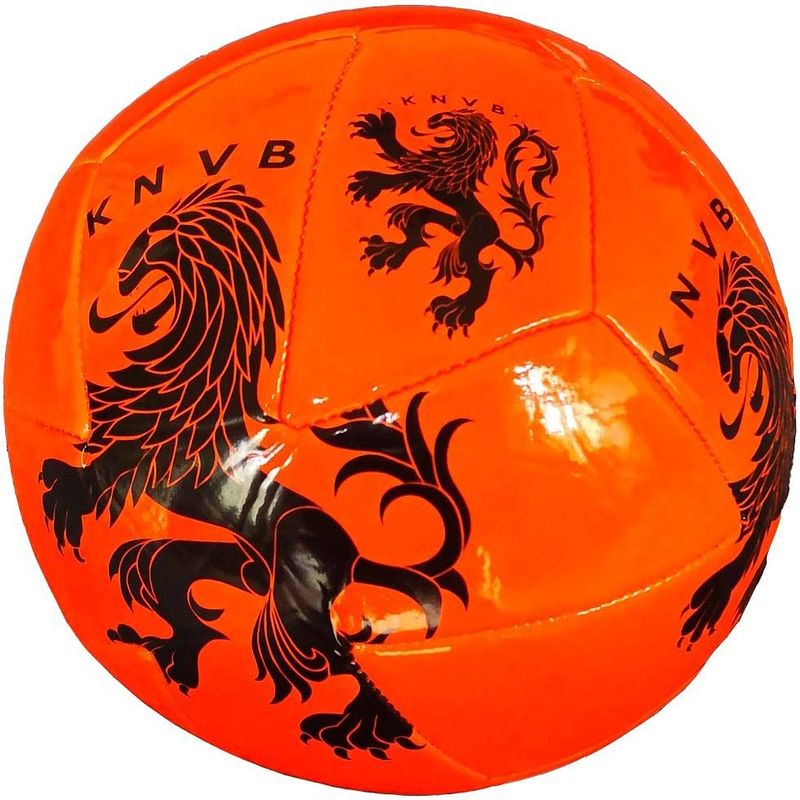 Foto van Knvb voetbal holland oranje maat 5