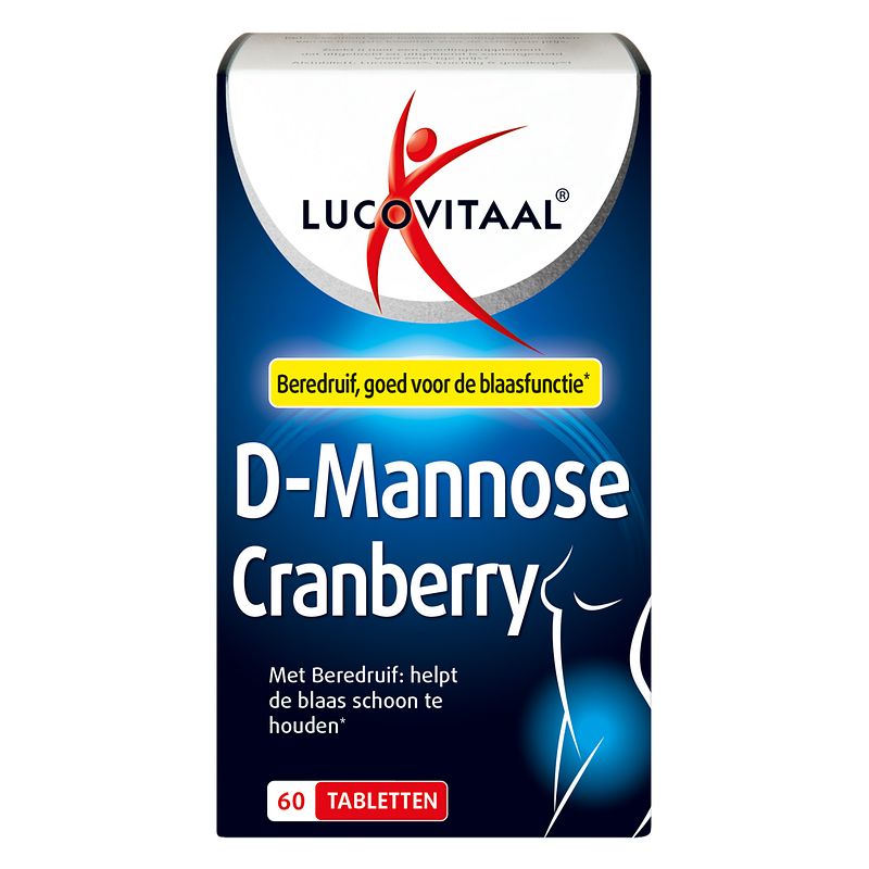 Foto van Lucovitaal d-mannose cranberry tabletten
