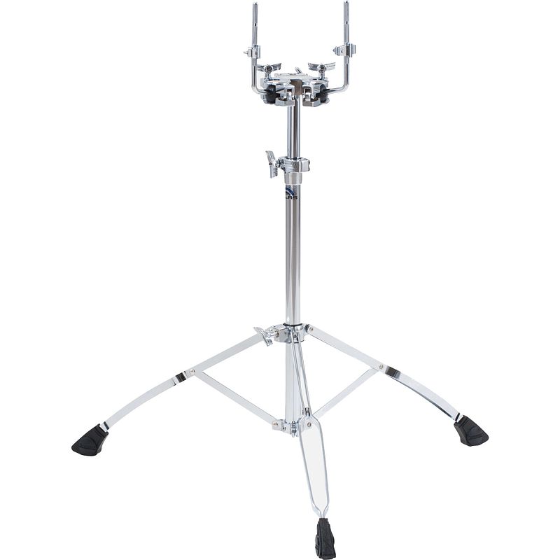 Foto van Ludwig las45ts atlas standard double tom stand tomstatief voor twee toms