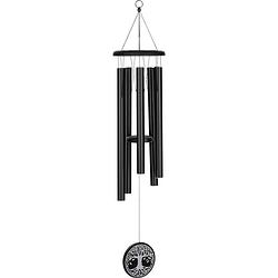 Foto van Meinl tolmc36bk meditation chime tree of life windchime met 5 staafjes