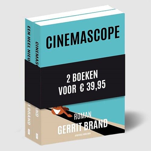 Foto van Cinemascope & een heel nieuw leven | product bundle - gerrit brand - hardcover (9789491737978)