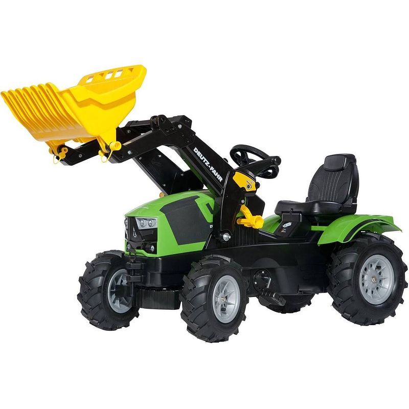 Foto van Rolly toys traptractor rollyfarmtrac deutz-fahr 5120 lb gr/zw