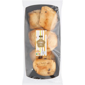 Foto van Jumbo engelse scones met rozijnen 6 stuks