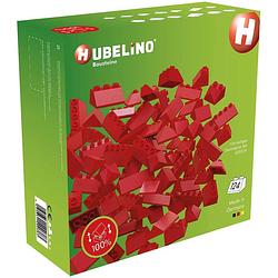 Foto van Hubelino dakpannenset junior 28,5 x 11 cm rood 124-delig