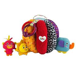 Foto van Lamaze grijp- en verstopbal junior 15,5 x 16 x 18 cm pluche