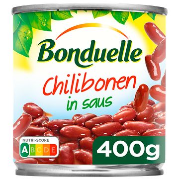 Foto van Bonduelle chilibonen in saus 400g bij jumbo