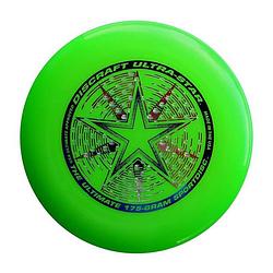 Foto van Discraft ultrastar frisbee 27 cm 175 gram groen