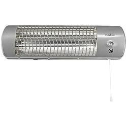 Foto van Nedis htba10gy snelverwarmer voor badkamer 1200 w 12 m² grijs