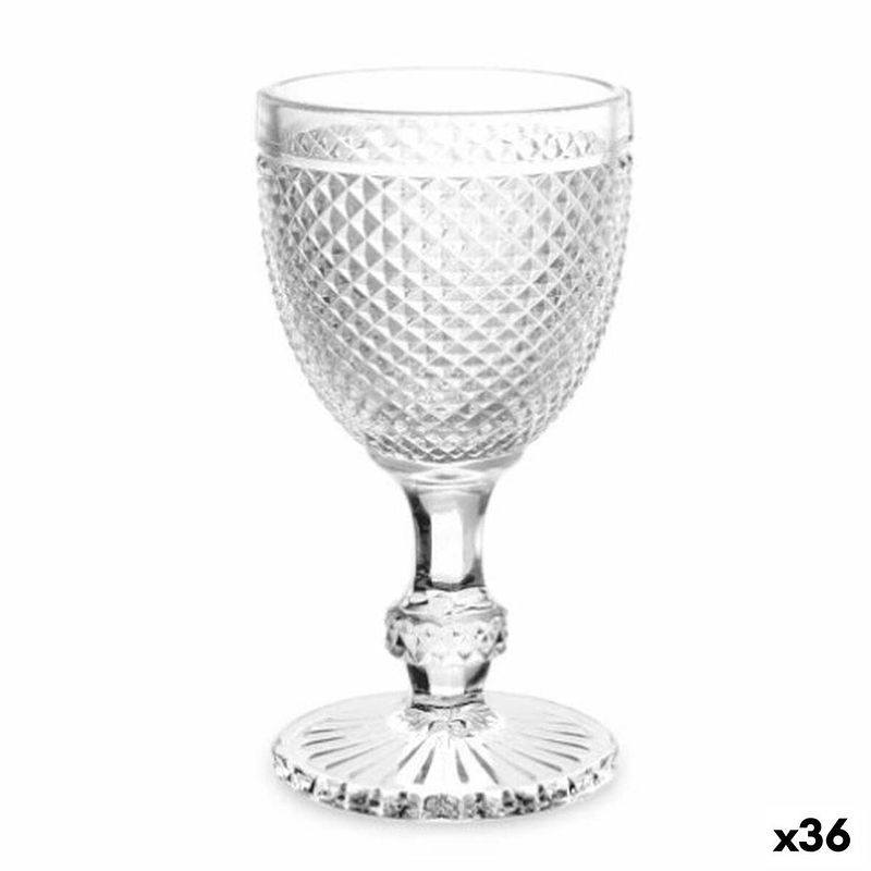 Foto van Wijnglas transparant glas 330 ml (36 stuks)