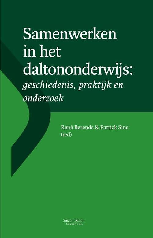 Foto van Samenwerken in het daltononderwijs - paperback (9789071501609)