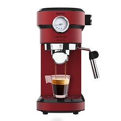 Foto van Express handleiding koffiemachine cecotec cafelizzia 790 shiny pro 1,2 l 20 bar 1350w rood