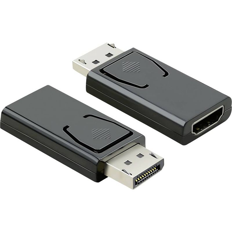 Foto van Value 12.99.3158 adapter [1x displayport stekker - 1x hdmi-bus] zwart