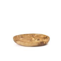 Foto van Bowls and dishes pure olive wood ovalen schaal - olijfhout 16cm