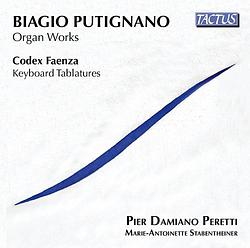 Foto van Putignano: organ works - codex faenza (xv sec.): keyboard tablatures - cd (8007194106954)