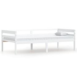 Foto van The living store bed the living store bedframe - 200 x 90 x 65 cm - massief grenenhout