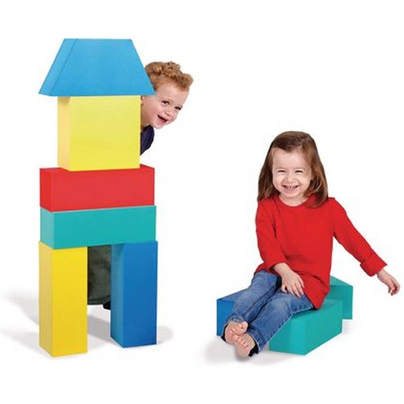 Foto van Edushape reusachtige blokken - 16 stuks (in pvc verpakking)