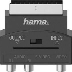 Foto van Hama s-video / cinch av adapter [1x s-video bus - 3x cinch-koppeling] zwart